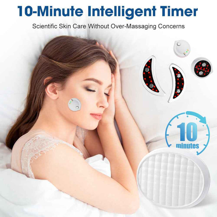 2-in-1 Eye & Face Massager with Red Light & Microcurrent