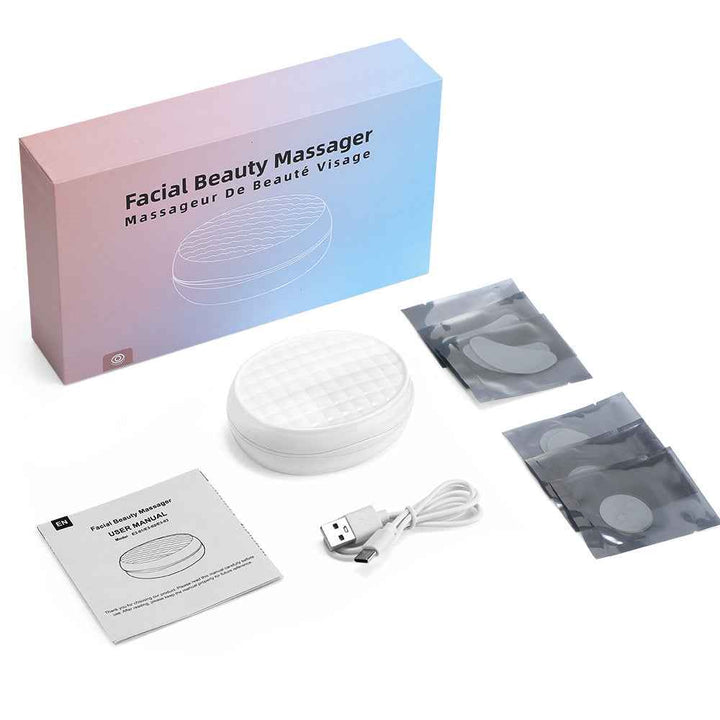2-in-1 Eye & Face Massager with Red Light & Microcurrent