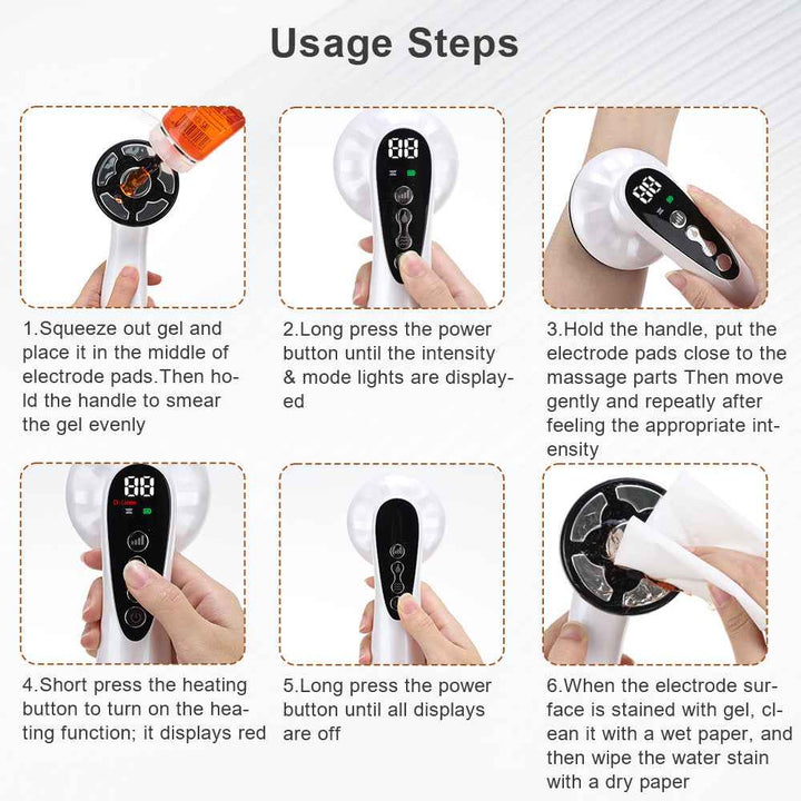 3-in-1 RF EMS Body Sculpting Massager with Heat and Vibration
