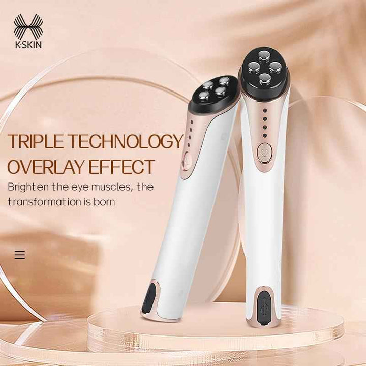 RF Eye Massager Wand – Anti-Wrinkle, Eye Bag & Dark Circle Treatment Device