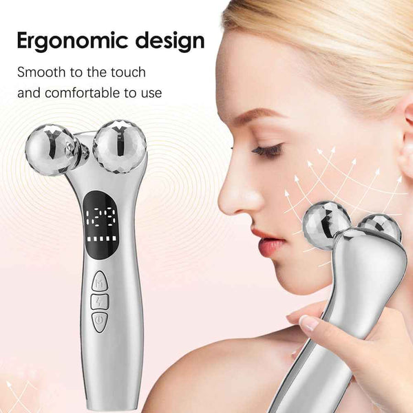4D EMS Face Roller – Lifting, Firming and Vibration Wand
