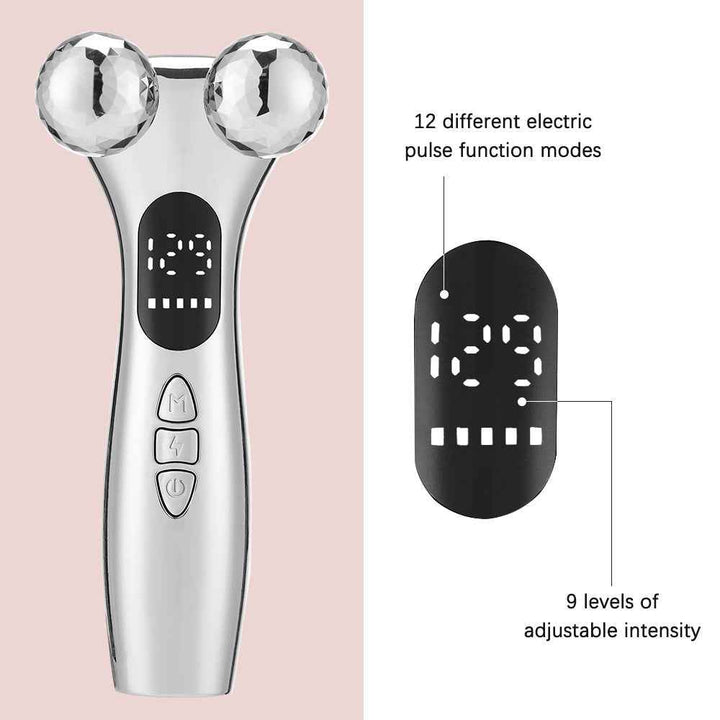 4D EMS Face Roller – Lifting, Firming and Vibration Wand