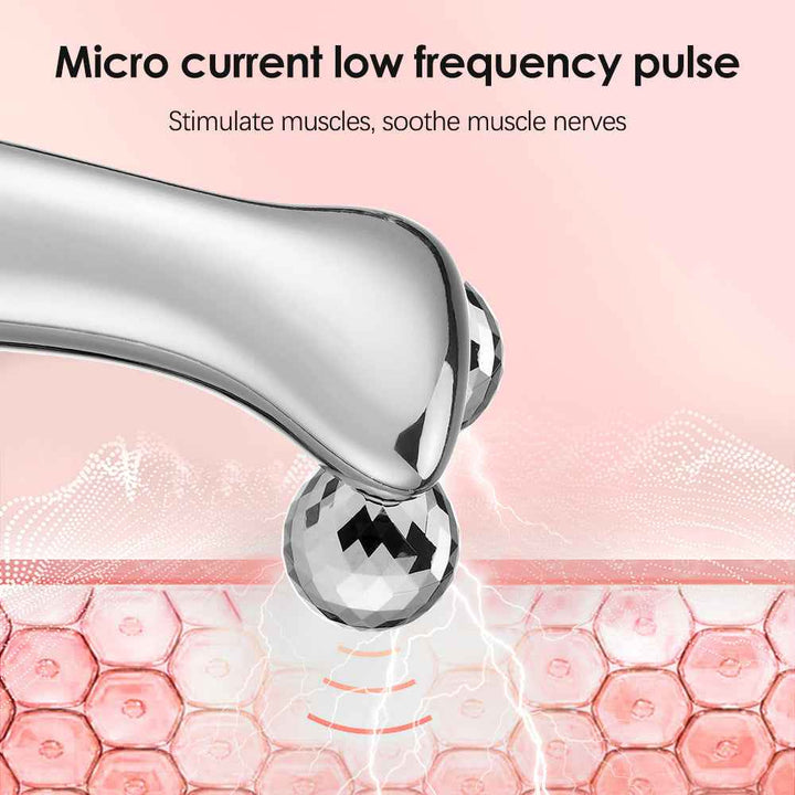 4D EMS Face Roller – Lifting, Firming and Vibration Wand