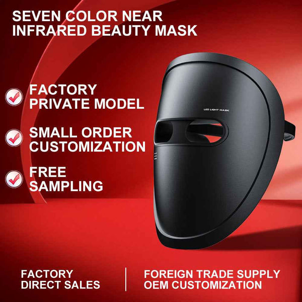 7-Color LED Light Therapy Face Mask for Home Use Skin Rejuvenation
