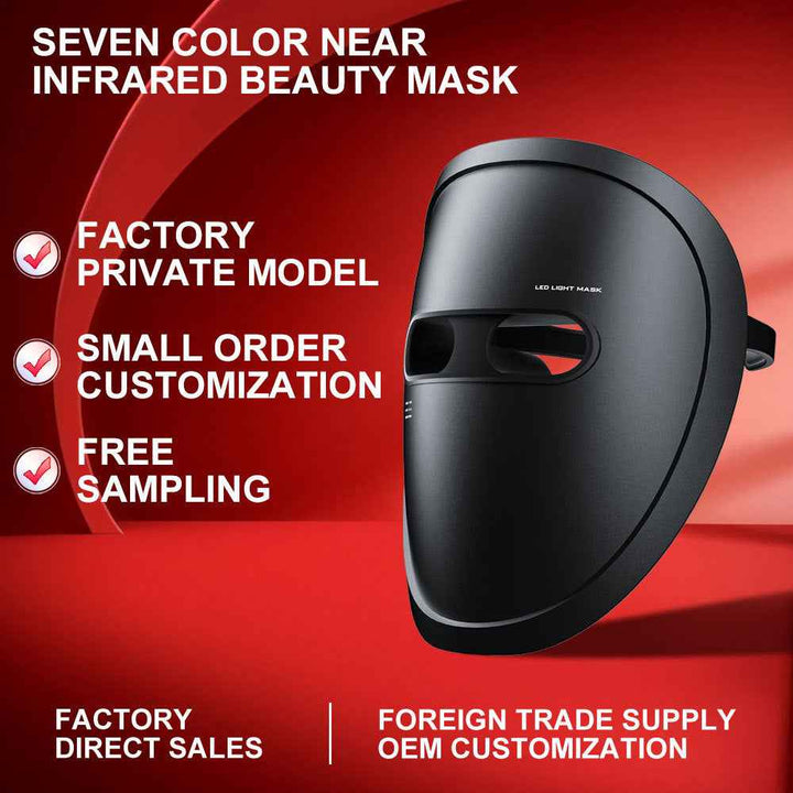 7-Color LED Light Therapy Face Mask for Home Use Skin Rejuvenation