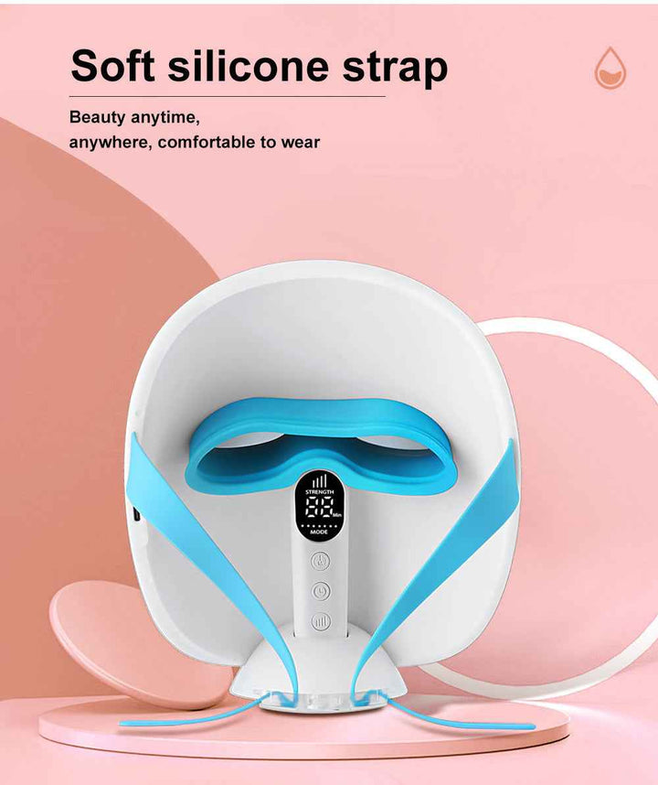 7-in-1 LED Light Therapy SPA Facial Mask for Skin Rejuvenation at Home