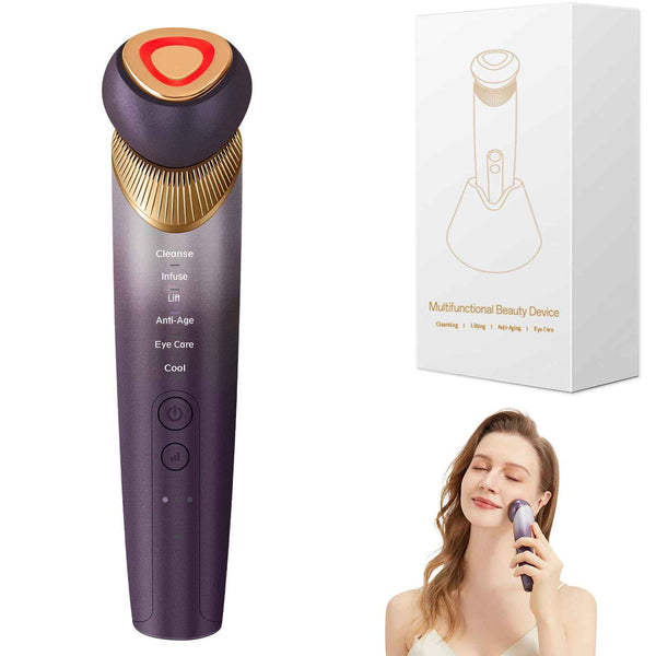 Beauty Wand for Eye, Face & Neck Lift & Firm with Light & EMS
