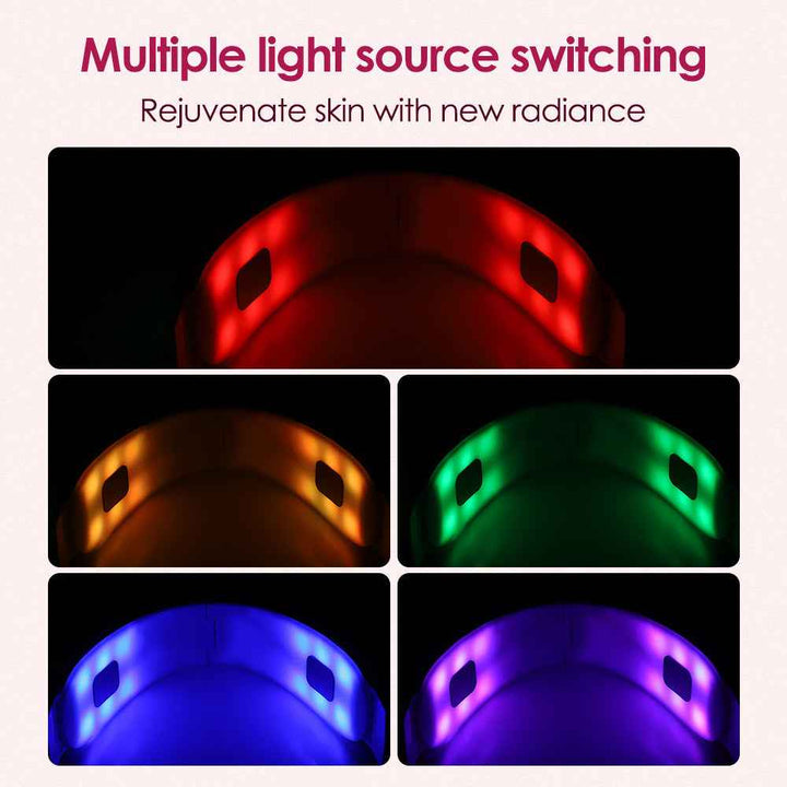 EMS Microcurrent V-Face Massager with Heat and LED Light