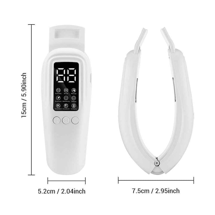 EMS Microcurrent V-Face Massager with Heat and LED Light