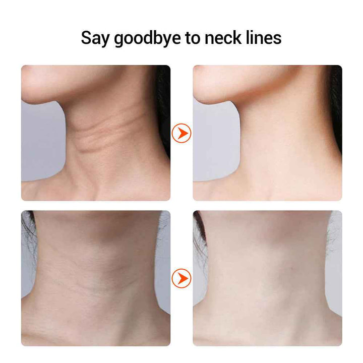 EMS Neck and Face Massager with Heat, LED and Sonic Vibration