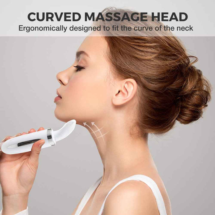 EMS Neck & Face Massager with LED & Microcurrent Therapy