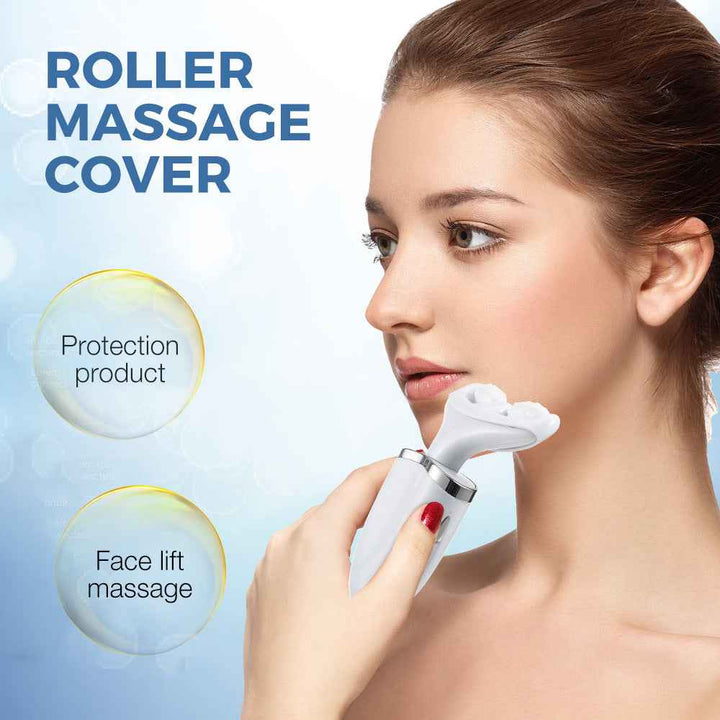 EMS Neck & Face Massager with LED & Microcurrent Therapy