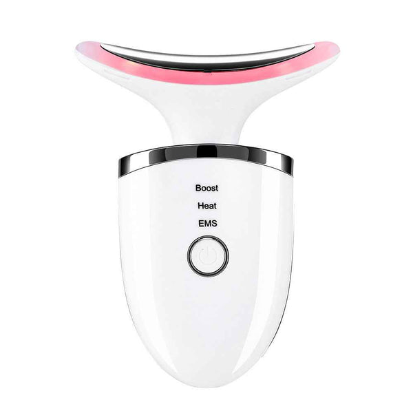 EMS Neck & Face Massager with LED & Microcurrent Therapy