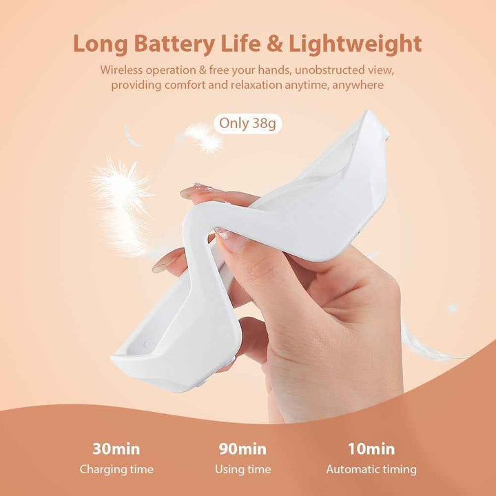 EMS Red Light Eye Massager for Dark Circles & Wrinkles