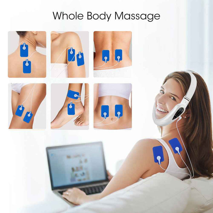 EMS V-Face Lifting Device with LED and Remote Control