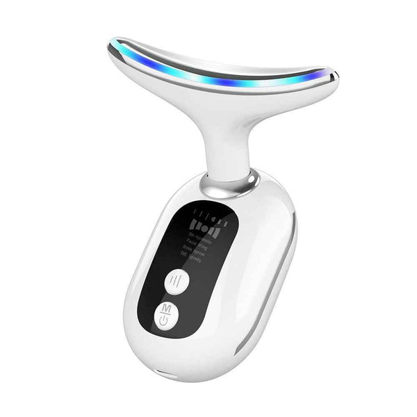 Home Use Neck Massager – EMS Microcurrent Firming & Neck Line Care Tool