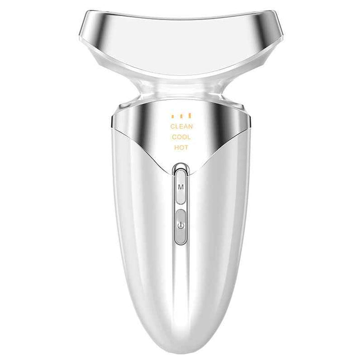 Hot & Cold Facial Neck Massager – Skin Tightening & Deep Cleansing