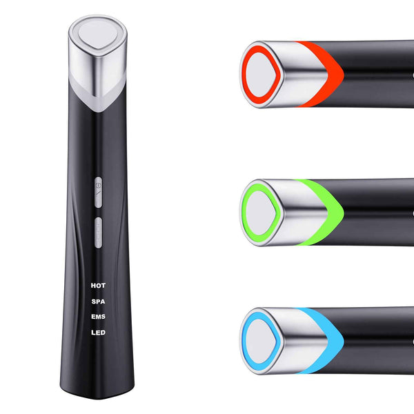 LED EMS Face and Eye Massager Anti-Aging Skin Rejuvenation Device