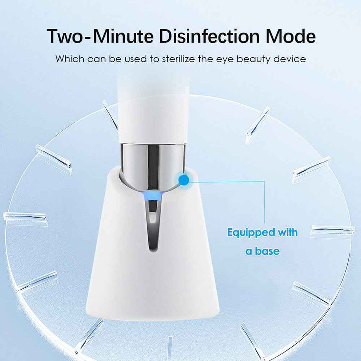 LED Eye Massager Wand – Heated Vibration and Light Therapy