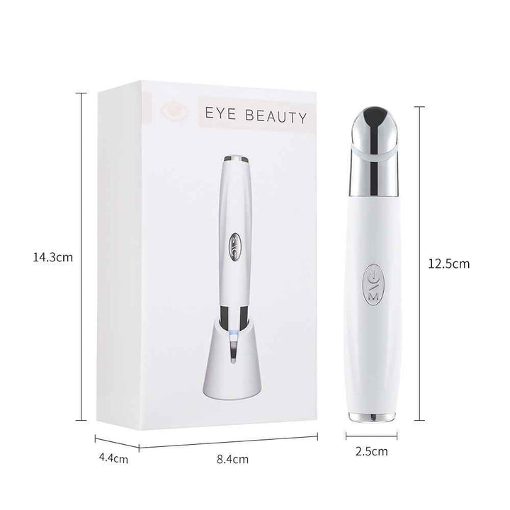 LED Eye Massager Wand – Heated Vibration and Light Therapy