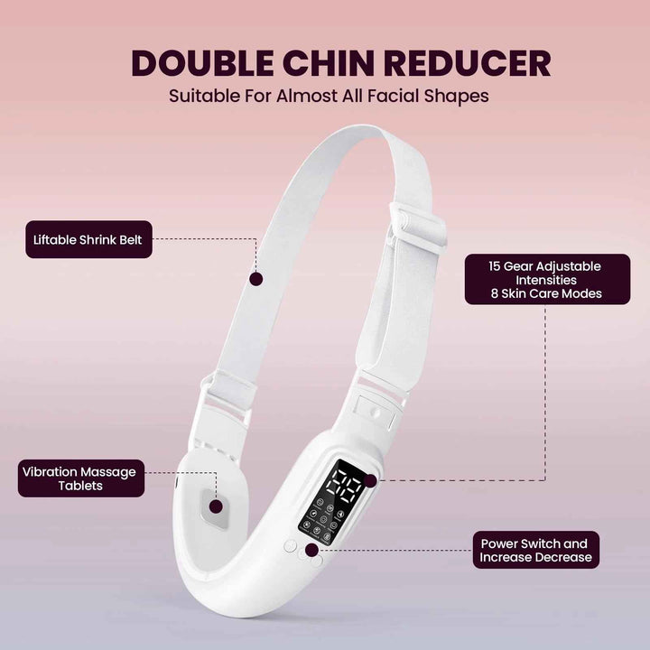 Microcurrent V-Face Lifting Device – 8 Modes, 15 Intensities