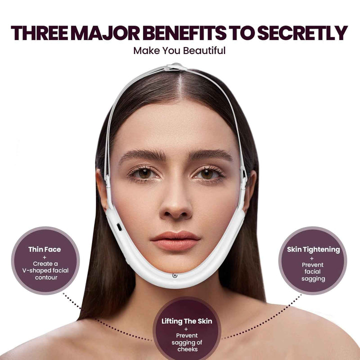 Microcurrent V-Face Lifting Device – 8 Modes, 15 Intensities