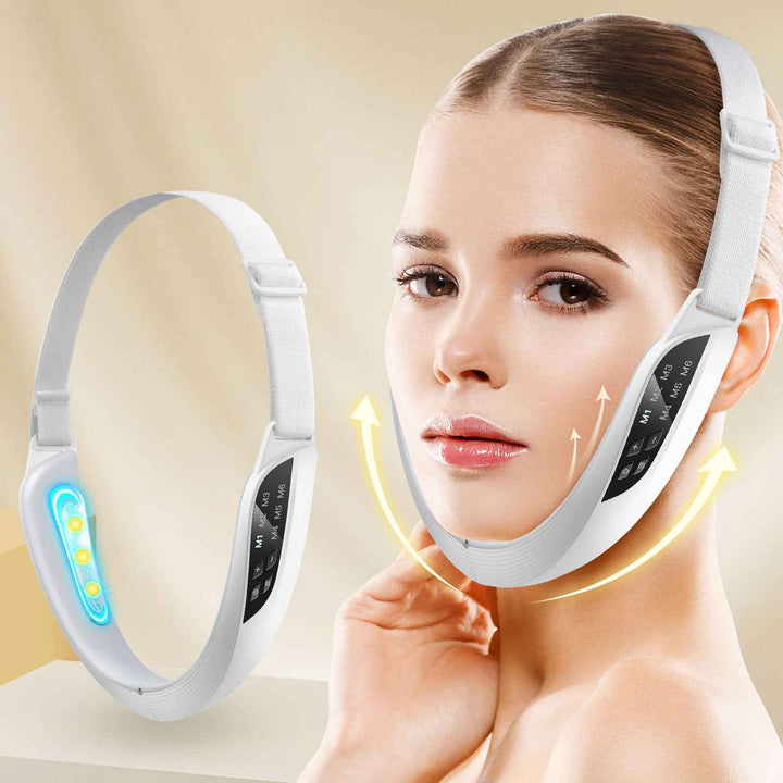 Microcurrent V-Face Lifting Mask – EMS Facial Firming Device