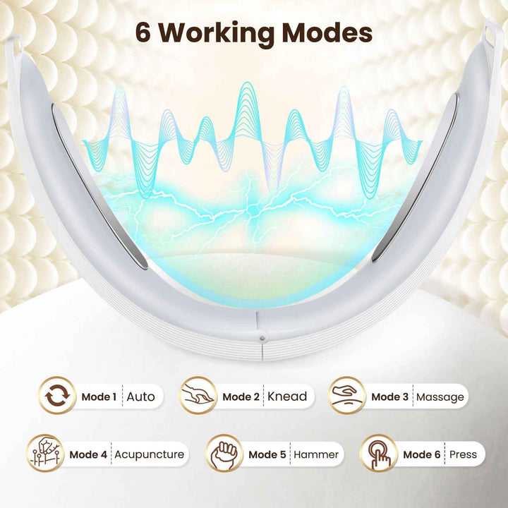 Microcurrent V-Face Lifting Mask – EMS Facial Firming Device