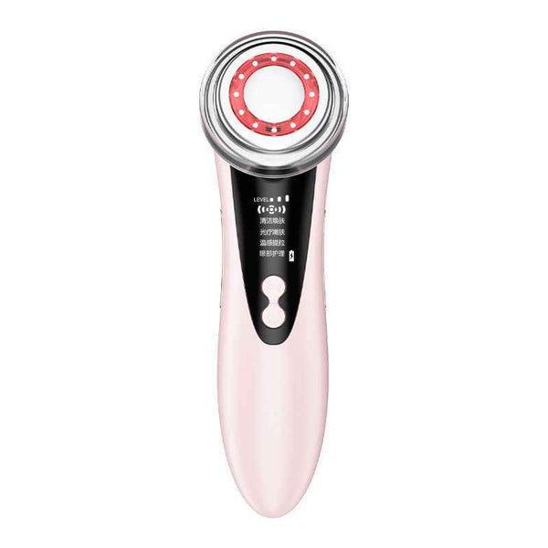 5-in-1 Red Blue Light Facial Cleansing & Firming Beauty Device