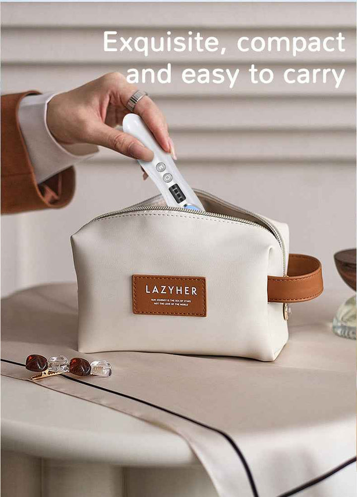 Portable Eye Beauty Device – LED Light, Heat & Vibration Therapy