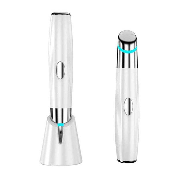 Portable Eye Massager with LED Light, Vibration & Warm Therapy