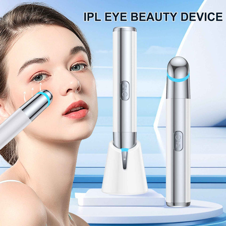 RF Eye Beauty Device – Heated Vibration Eye Massager for Home Use