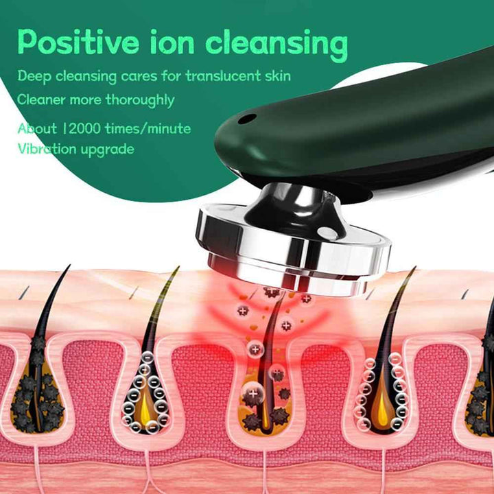 RF Face Massager – LED Light Therapy & Vibration for Wrinkle Removal