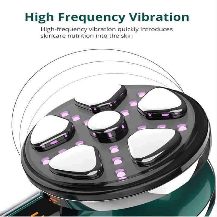 RF Microcurrent Facial Massager – EMS Lifting Beauty Device