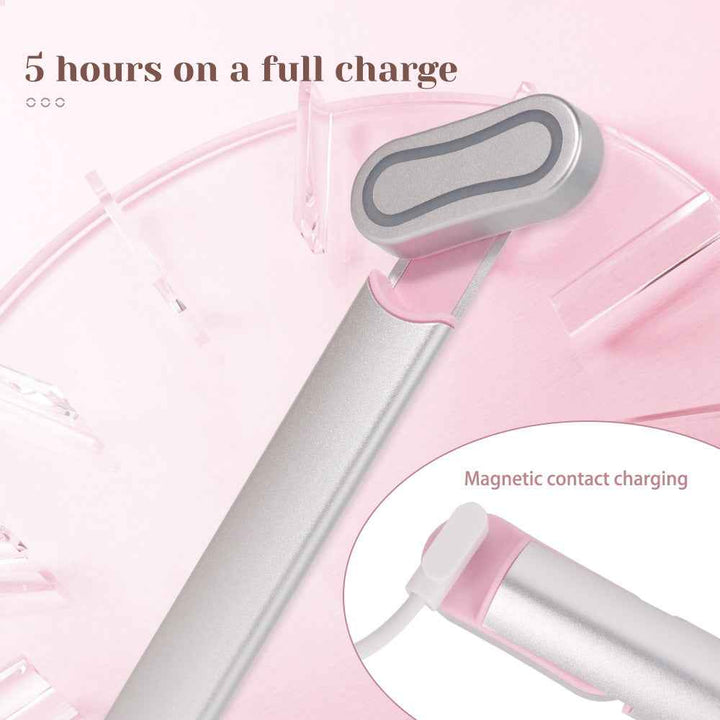 Rotating EMS Eye Massager Wand with Heat and Microcurrent