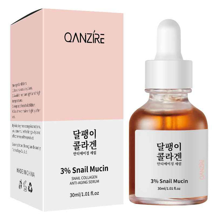 Snail Collagen Anti-Aging Serum for Firming and Wrinkle Care