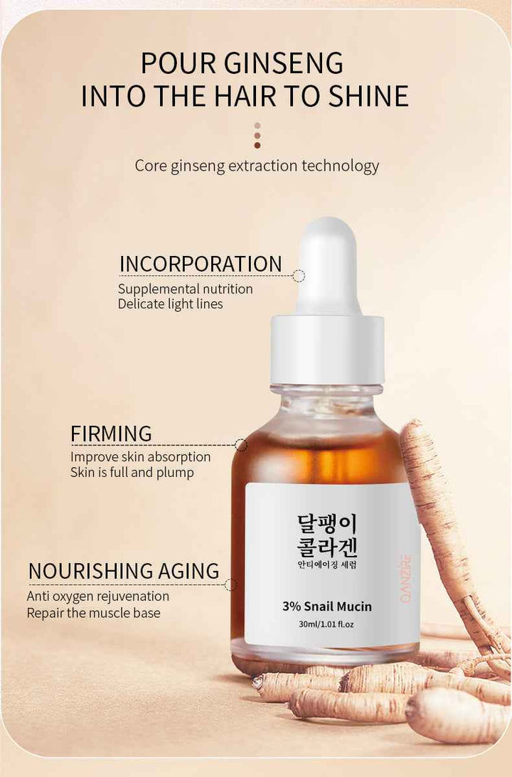 Snail Collagen Anti-Aging Serum for Firming and Wrinkle Care