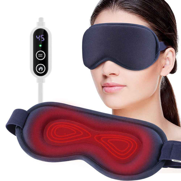USB Heated Eye Massager – Smart Eye Mask for Home Use