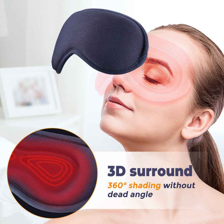 USB Heated Eye Massager – Smart Eye Mask for Home Use