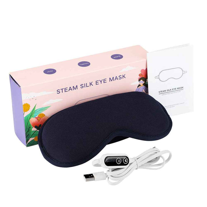USB Heated Eye Massager – Smart Eye Mask for Home Use
