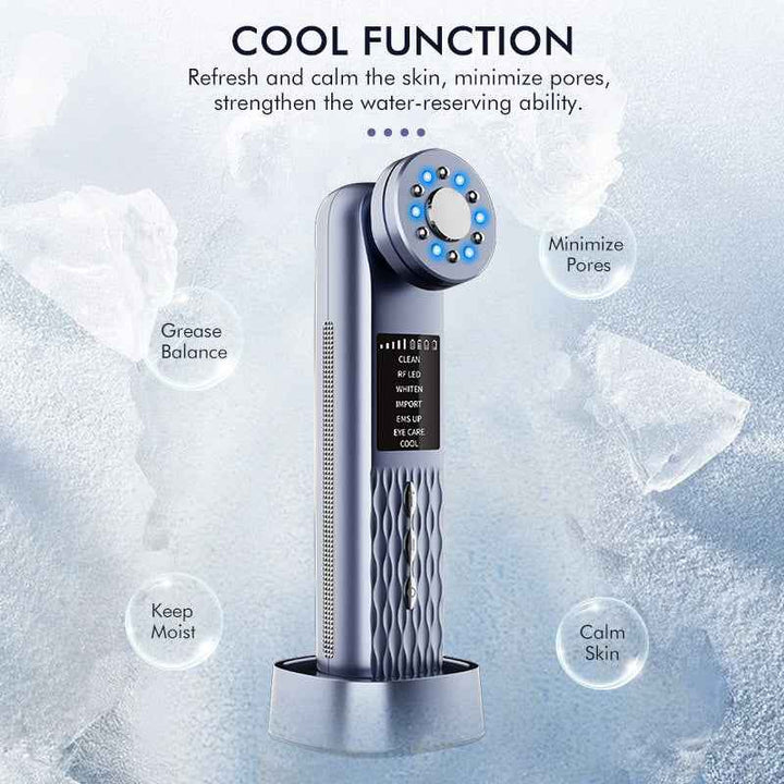 Ultrasonic Ice Therapy Facial Device – Wrinkle Removal & Skin Lifting