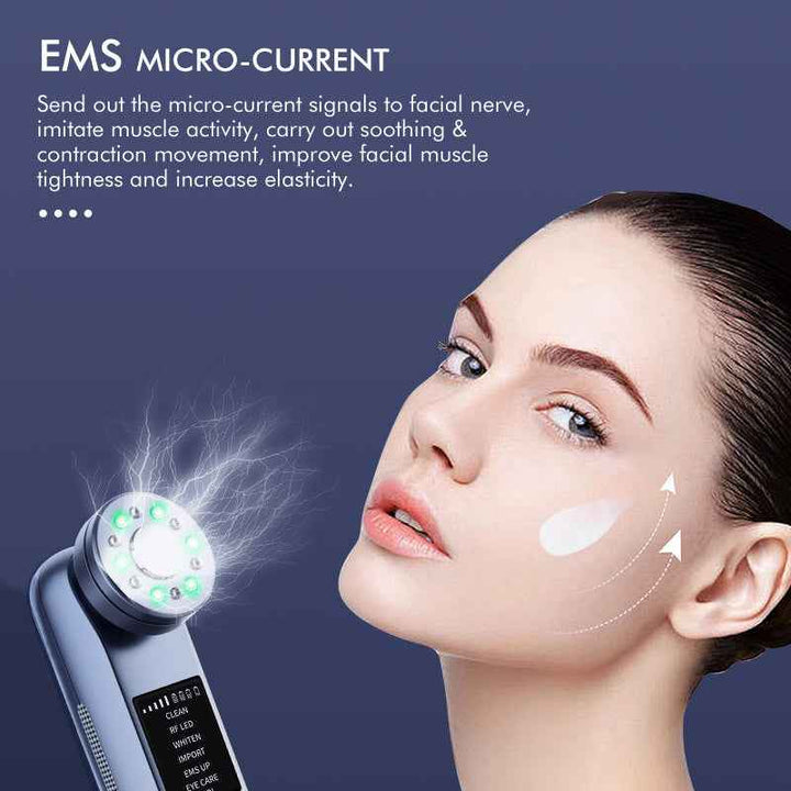 Ultrasonic Ice Therapy Facial Device – Wrinkle Removal & Skin Lifting