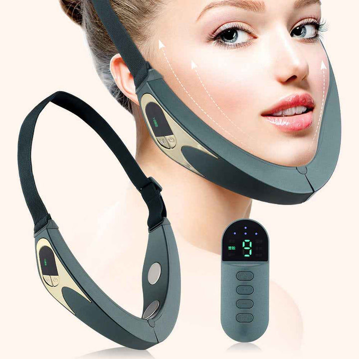 V-Shaping EMS Face Lifting Device with LED Light Therapy