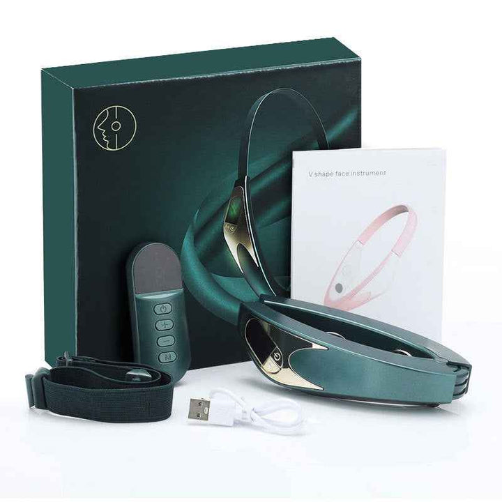 V-Shaping EMS Face Lifting Device with LED Light Therapy
